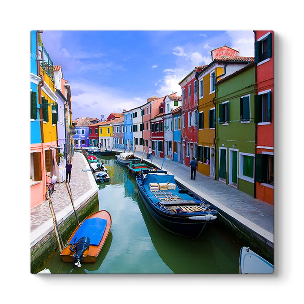 Burano Venedik Tablosu - Model 3